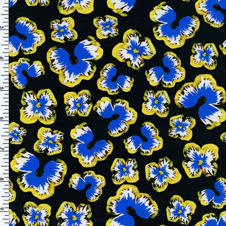 SP - NP2655 Butterfly Daisy Nylon Spandex Digitally Wet Print - Sportek International Inc.
