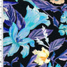 SP - NP2668 Danube Floral Mix Black Blue Navy Cream | Nylon Spandex Digitally Wet Print - Sportek International Inc.