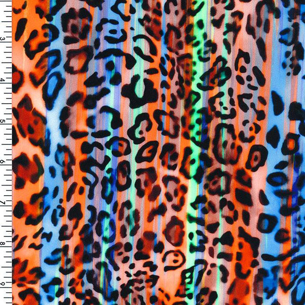 SP-NP2699 Disco Leopard Nylon Spandex Digitally Wet Print