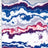 SP - NP2713 Marble Flow Nylon Spandex Digitally Wet Print - Sportek International Inc.