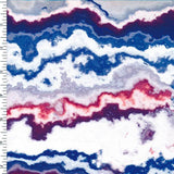 SP - NP2713 Marble Flow Nylon Spandex Digitally Wet Print - Sportek International Inc.