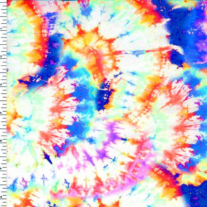 SP - NP2723 60s Fun Days Nylon Spandex Digitally Wet Print - Sportek International Inc.