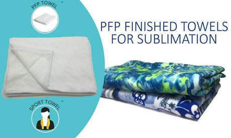 SP - TWL3060* | PFP Beach Towel | Polyester Face for Sublimation - Sportek International Inc.